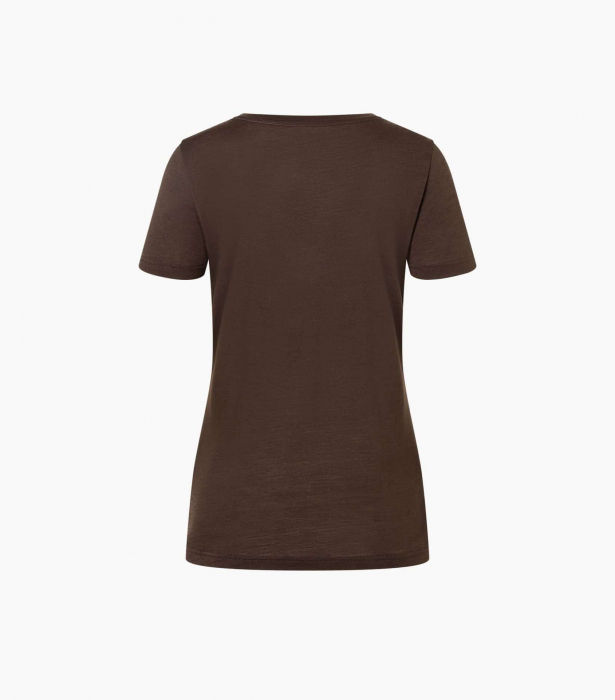 Tricou dama merino SN-SUPERNATURAL - W ORNAMENT - Chocolate Bean/Kangaroo/Copper [2]