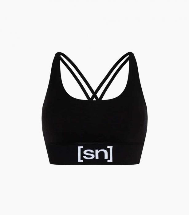 Bustiera dama merino SN-SUPERNATURAL - W SUPER TOP - Jet Black [2]