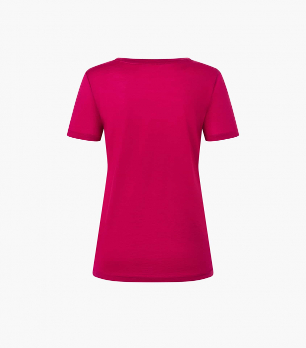 Tricou dama merino SN-SUPERNATURAL - W LITTLE HEARTWOOD - Sangria/Orchid Ice [3]