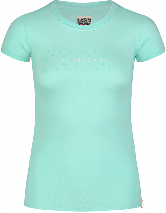 Tricou Dama Nordblanc STICKER Green Reef [1]