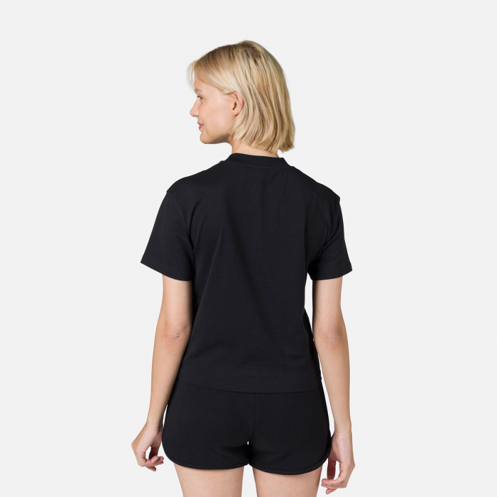 Tricou dama Rossignol W EMBROIDERY - Black [3]