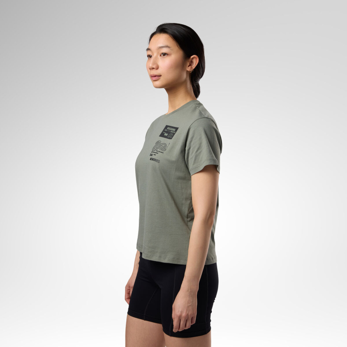 Tricou dama Rossignol W GRAPHIC WATERFALL - Laurel Wreath [3]