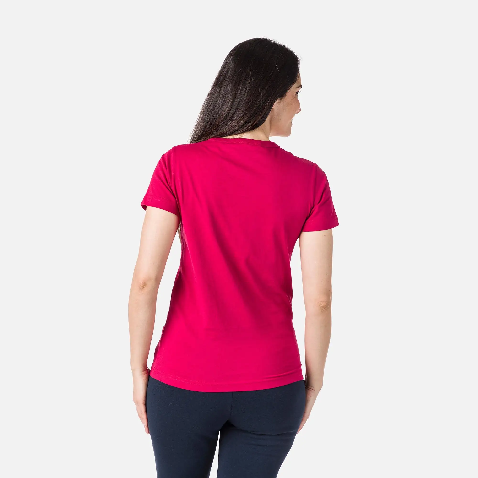 Tricou dama Rossignol W LOGO ROSSI TEE Cherry [3]
