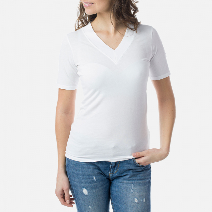 Tricou dama Rossignol W V-TEE Black [2]