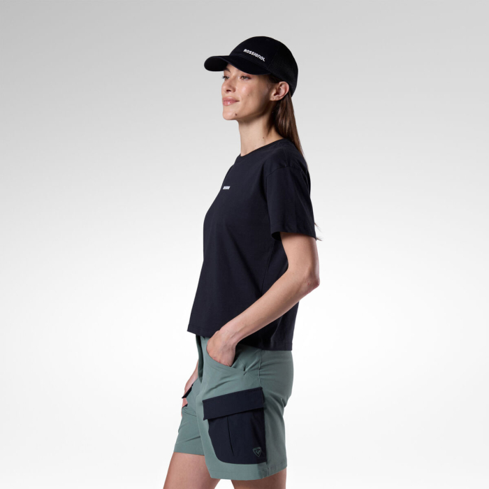 Tricou dama Rossignol W PIQUE - Black [2]