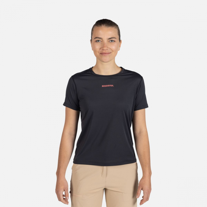 Tricou dama Rossignol W SIDELHORN - Black [1]