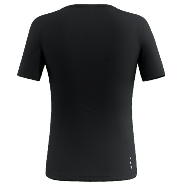 Tricou dama Salewa PUEZ SPORTY DRY Negru [2]
