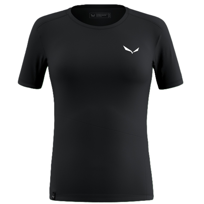 Tricou dama Salewa PUEZ SPORTY DRY Negru [1]