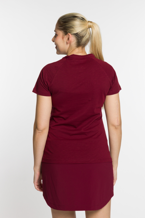 Tricou dama Trangoworld COBDEN-Tawny Port [2]