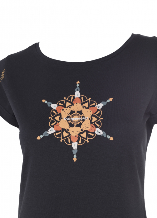 Tricou dama Trangoworld  MANDALA Caviar [6]