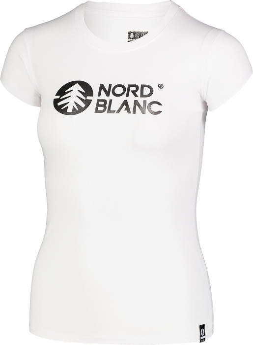 Tricou Femei Nordblanc CENTRAL Alb [2]