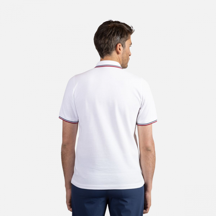 Tricou polo barbati Rossignol PRESSET POCKET - White [3]