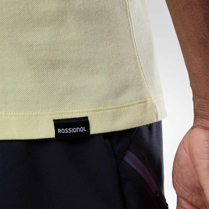 Tricou polo barbati Rossignol M TRAYE POLO - Wax Yellow [4]