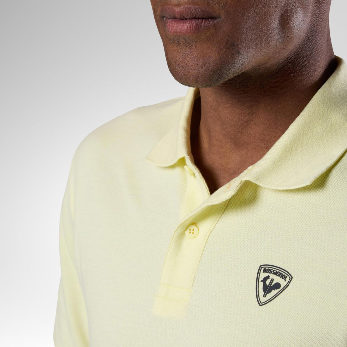 Tricou polo barbati Rossignol M TRAYE POLO - Wax Yellow [5]
