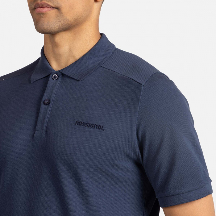 Tricou polo barbati Rossignol PRARION - Dark navy [5]