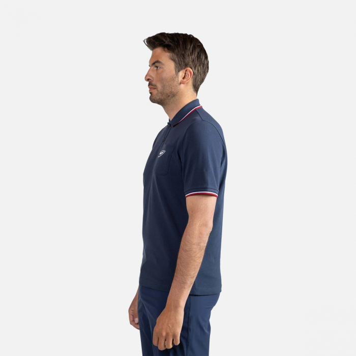 Tricou polo barbati Rossignol PRESSET POCKET - Dark navy [4]