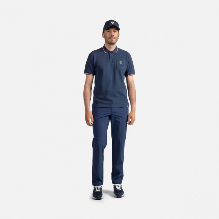 Tricou polo barbati Rossignol PRESSET POCKET - Dark navy [2]