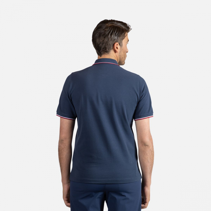 Tricou polo barbati Rossignol PRESSET POCKET - Dark navy [3]