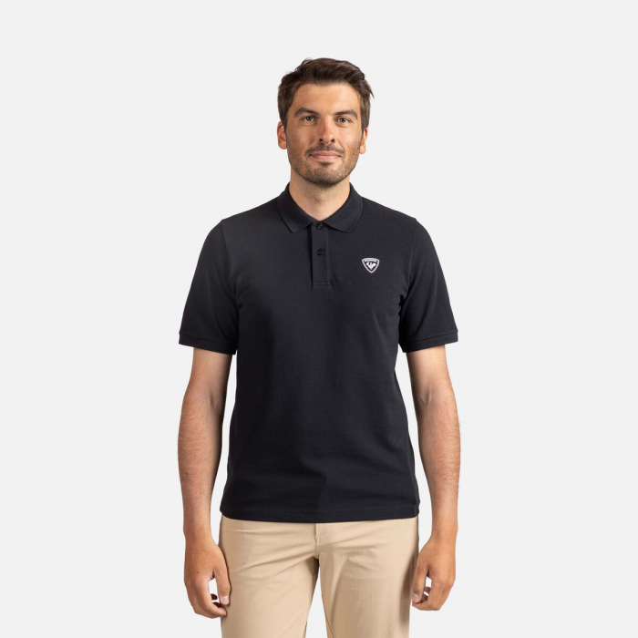 Tricou polo barbati Rossignol TRAYE POLO - Black [1]
