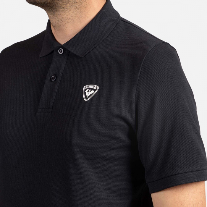 Tricou polo barbati Rossignol TRAYE POLO - Black [5]