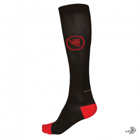 Bike - Sosete Endura COMPRESSION (Twin Pack)