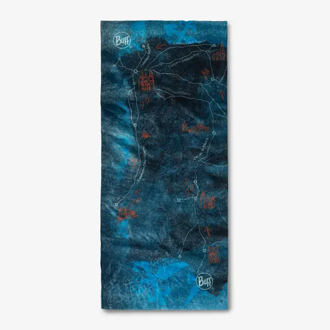 Produse BUFF - Bandana BUFF Coolnet UV+ CAMINO PENINSULA DENIM