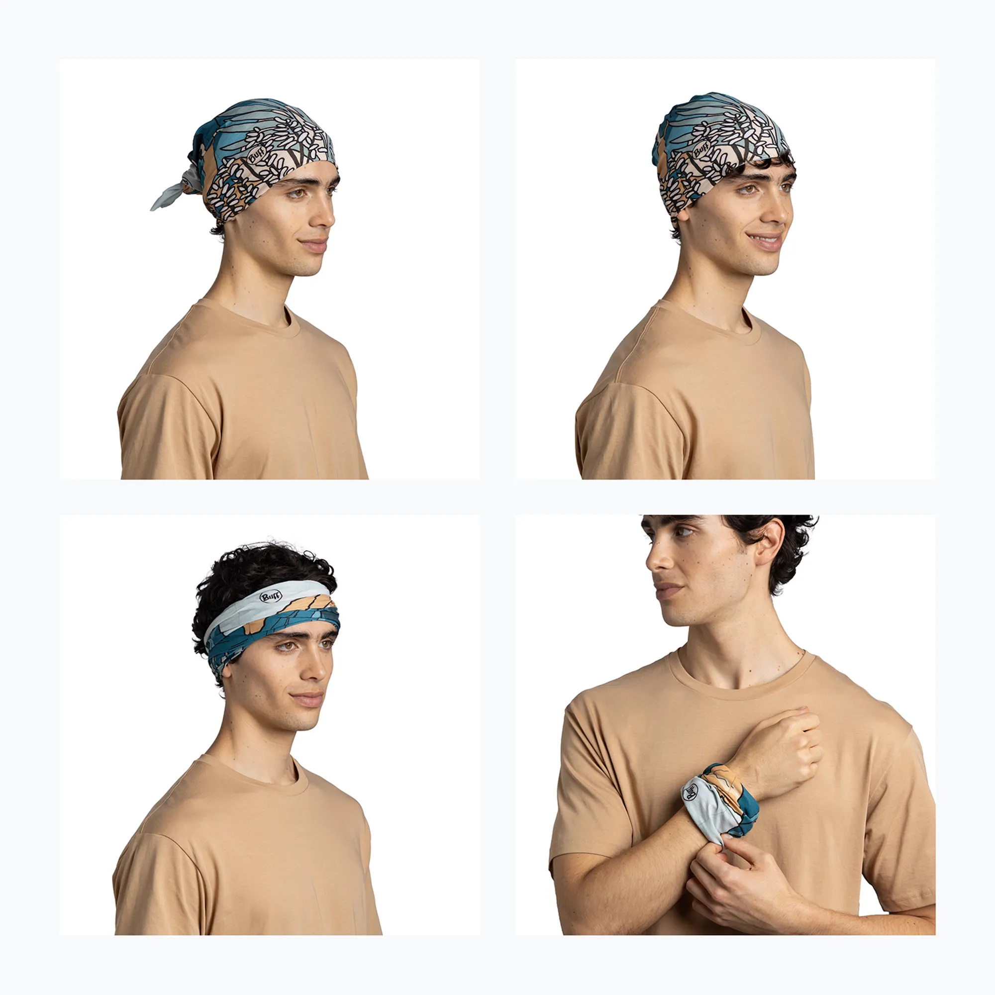 Bandana BUFF Coolnet NIVE TEAL [4]