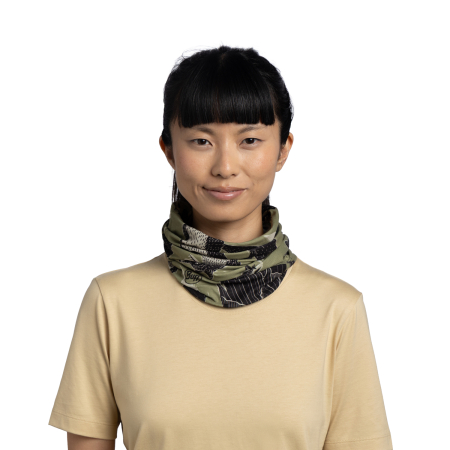 Bandana BUFF Coolnet UV+ RUB CHOMP KHAKI [2]