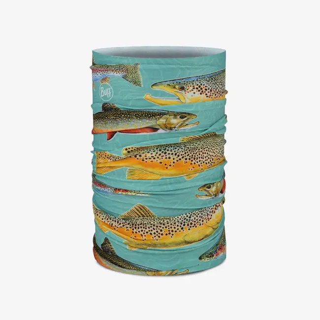 Bandana BUFF Coolnet UV+ TROUT Multi [1]