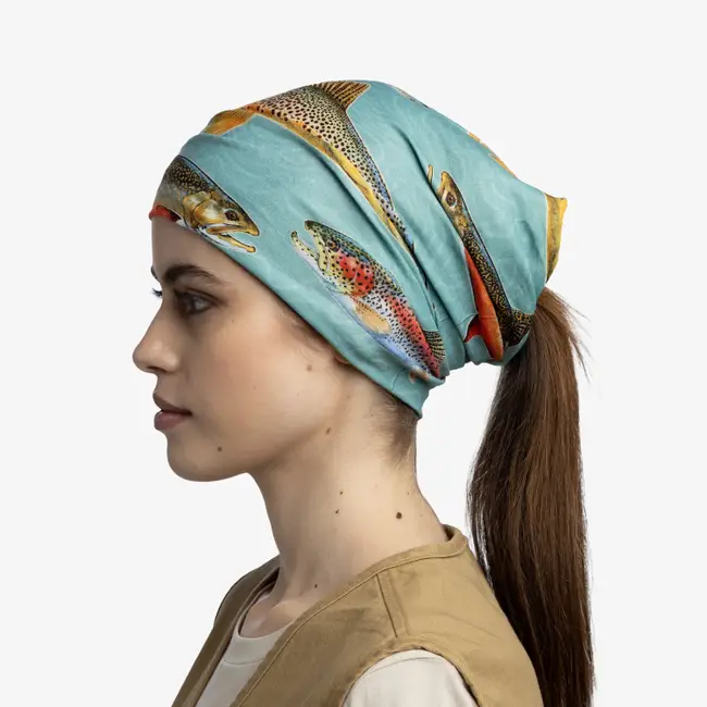 Bandana BUFF Coolnet UV+ TROUT Multi [2]