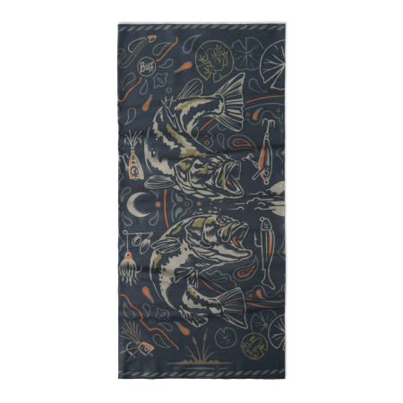 Bandana BUFF Coolnet UV LARGEMOUTH NAVY [1]