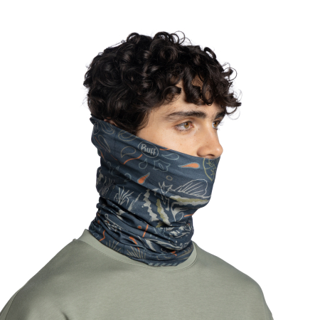 Bandana BUFF Coolnet UV LARGEMOUTH NAVY [3]