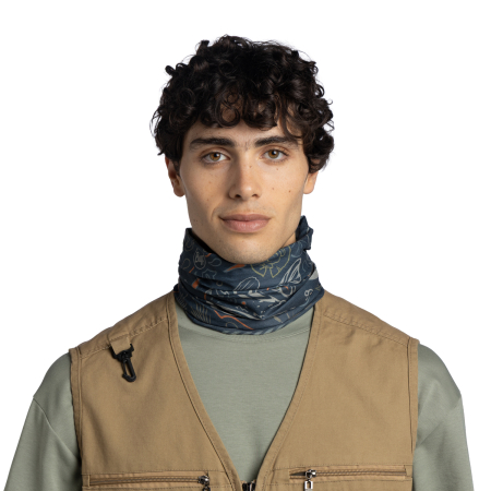 Bandana BUFF Coolnet UV LARGEMOUTH NAVY [2]