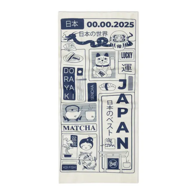 Bandana BUFF Original EcoStretch adulti Kuraco Cloud [2]