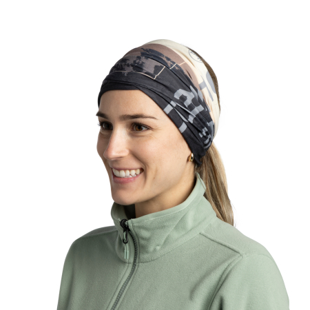 Bandana BUFF Original EcoStretch adulti TRE CIME PEAK DARK BROWN [3]