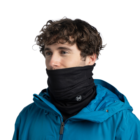 Bandana pentru adulti BUFF WindProof SOLID P BLACK [2]