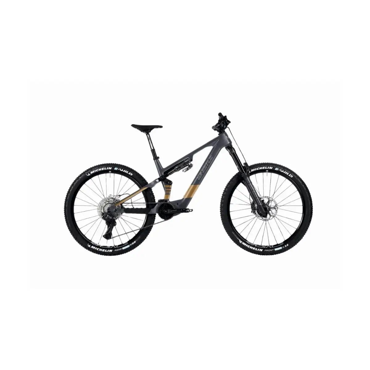 Biciclete - Bicicleta Electrica MTB Full Suspension - WHISTLE AXR C 8.6 Avinox M2S Di2 800Wh - Anthracite Titanium