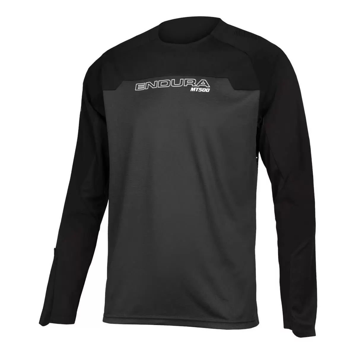 Tricouri ciclism - Bluza barbati MT500 BURNER LS JERSEY Black