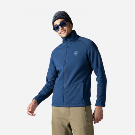 Bluze si Polare - Bluza barbati Rossignol CLASSIQUE CLIM Dark navy