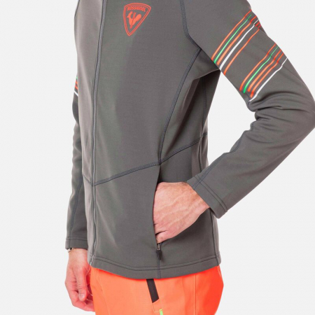 Bluze si Polare - Bluza barbati Rossignol CLASSIQUE HERO CLIM Onyx grey