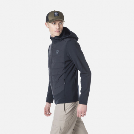 Bluza barbati Rossignol CLASSIQUE HYBRID CLIM Black [2]