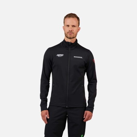 HERO Collection - Bluza barbati Rossignol BLACKSIDE FLEECE FZ Dark navy