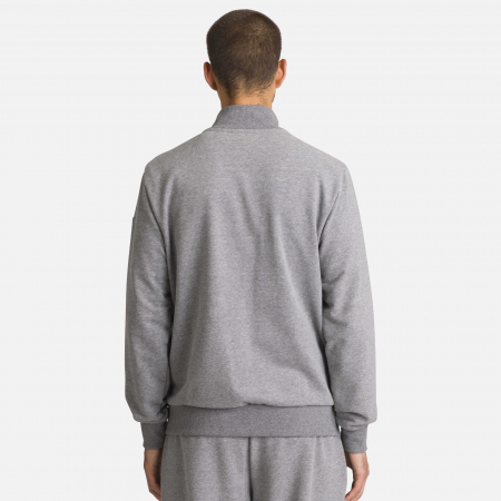 Bluza barbati Rossignol LOGO SWEAT FZ FL - heather grey [1]