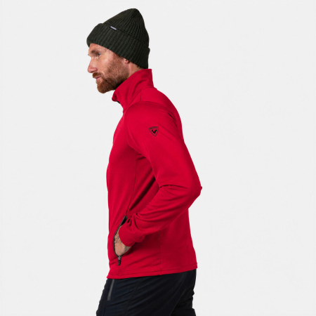 Bluza barbati Rossignol Mid Layer Stretch Sports red [1]