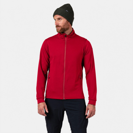 Jachete - Bluza barbati Rossignol Mid Layer Stretch Sports red