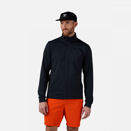 Bluze si Polare - Bluza barbati Rossignol Mid Layer Stretch Black