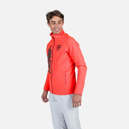 Bluza barbati Rossignol NEW HERO CLASSIQUE CLIM Neon red [1]