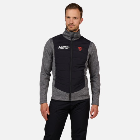 HERO Collection - Bluza barbati Rossignol NEW HERO CLASSIQUE HYBRID CLIM Heather grey