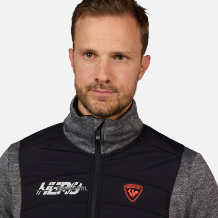 Bluza barbati Rossignol NEW HERO CLASSIQUE HYBRID CLIM Heather grey [4]