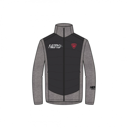 Jachete - Bluza barbati Rossignol NEW HERO CLASSIQUE HYBRID CLIM Heather grey